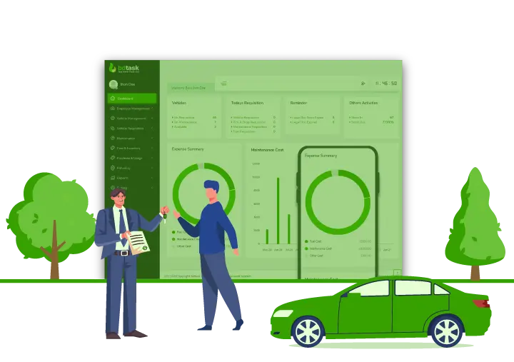 Vehicle Management with HRMS System